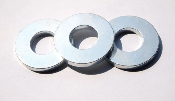 শিল্প ব্যবহারের জন্য দস্তা আবরণ সঙ্গে N52 রিং NdFeB চুম্বক