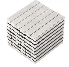 ফ্ল্যাট শিল্প বার চুম্বক Ni Cu Ni আবরণ কাস্টমাইজড দীর্ঘ শক্তিশালী চুম্বক