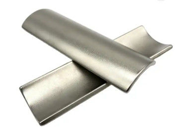 আর্ক আকৃতি Neodymium মোটর চুম্বক Epoxy Epoxy আকার কাস্টমাইজড