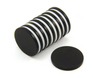 Neodymium NdFeB ডিস্ক চুম্বক N52 নিকেল কপার Epoxy আবরণ