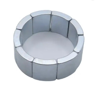 টেকসই কাস্টম জেনারেটর Neodymium চুম্বক Zn আবরণ বিরল আর্থ চুম্বক