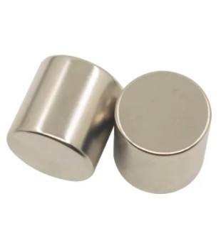 কাস্টম Neodymium সিলিন্ডার চুম্বক Ni Cu Ni আবরণ NdFeB চুম্বক