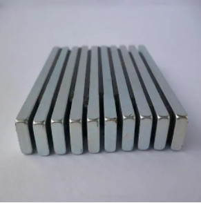 কাস্টম Neodymium বার চুম্বক বিরল আর্থ চুম্বক Zn আবরণ স্থায়ী ধাতু চুম্বক