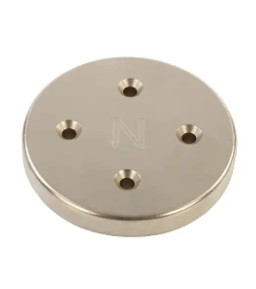 শক্তিশালী NdFeB উপাদান OEM নিকেল আবরণ Sintered স্থায়ী শক্তিশালী কাস্টমাইজড N52 চুম্বক