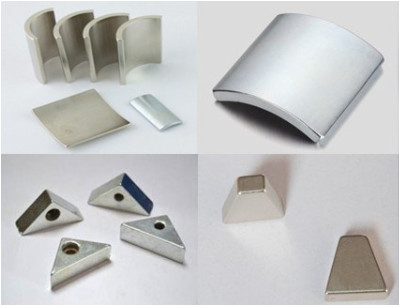 উচ্চ শক্তি জেনারেটর Neodymium চুম্বক Ni Cu Ni আবরণ আর্ক NdFeB চুম্বক