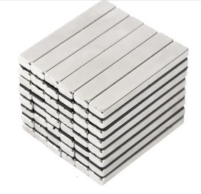 ফ্ল্যাট শিল্প বার চুম্বক Ni Cu Ni আবরণ কাস্টমাইজড দীর্ঘ শক্তিশালী চুম্বক